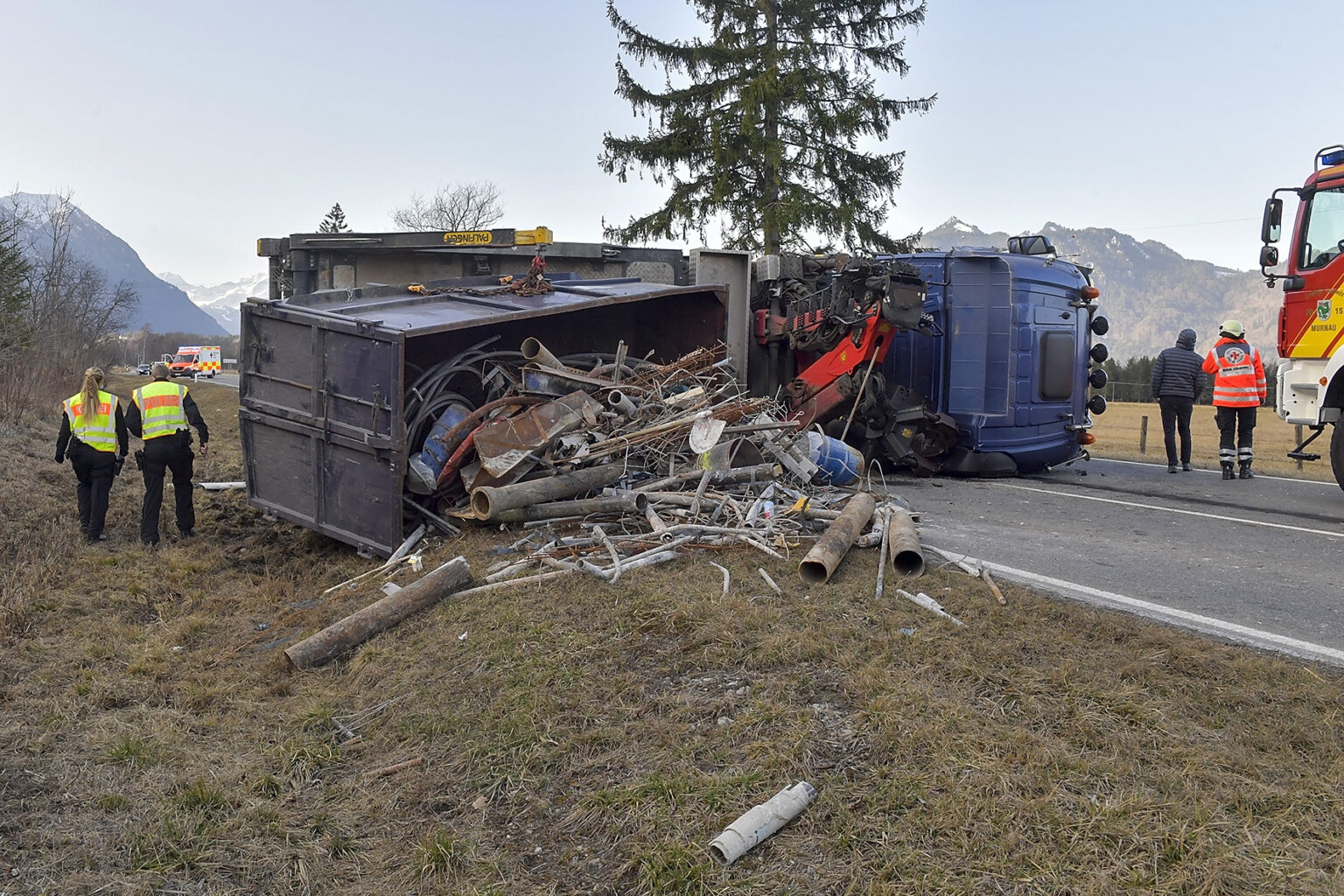 LKW Gegen PKW – Feuerwehr Ohlstadt